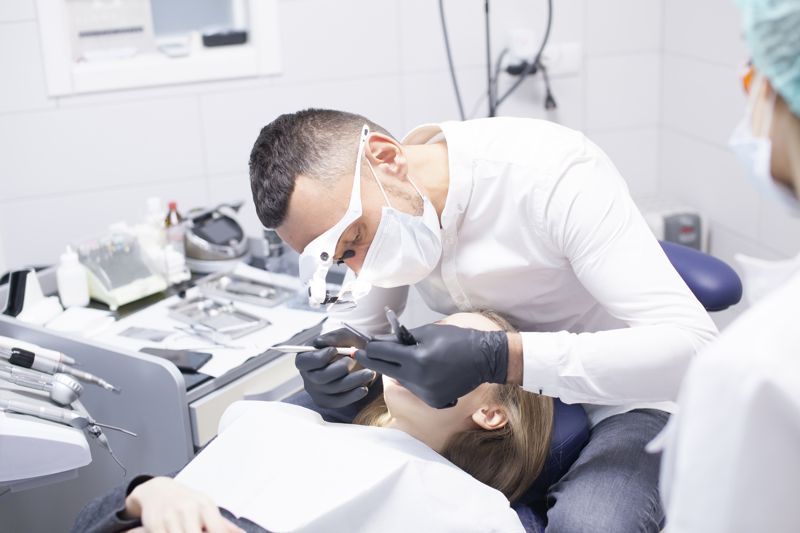 Operación injertos dentales